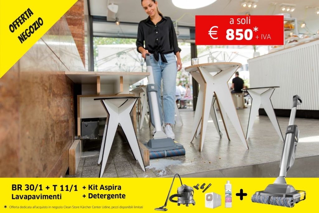 Promozione presso lo store Karcher Center Udine Clean Store br 30_1